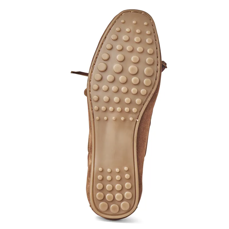 Moretta Sofia Moccasins Ladies in Tan-4